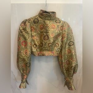 Alemais gold top. Backless.